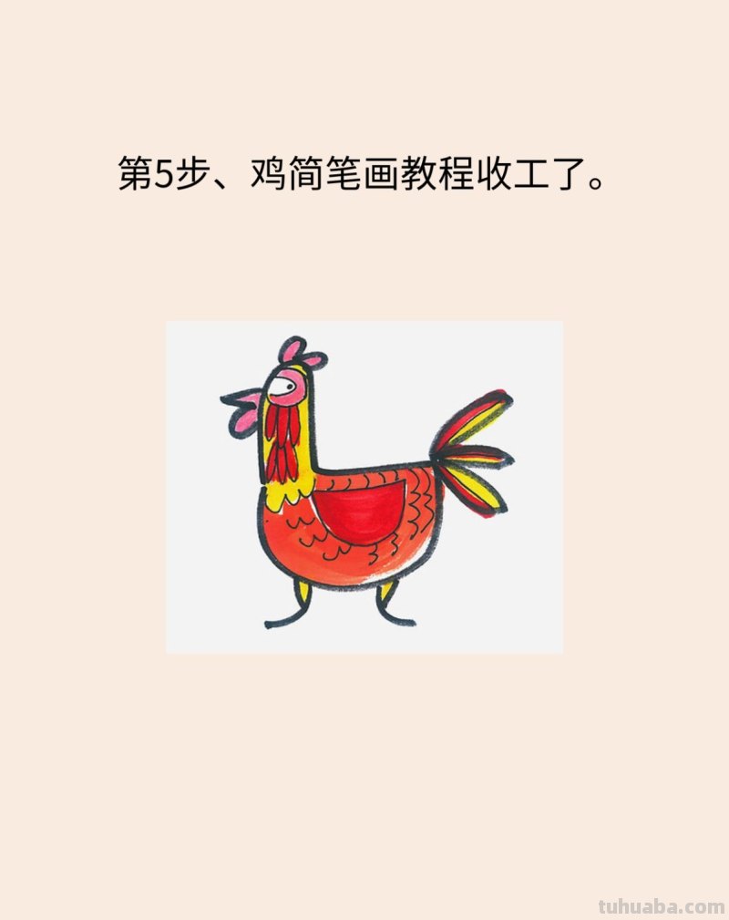 感恩节火鸡简笔画画法图片步骤