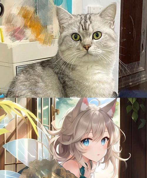 AI绘画之喵喵衣服穿着就是小奶猫咯,谁能不爱呢?