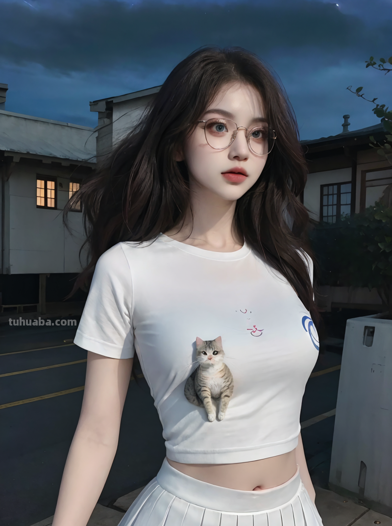 AI绘画之喵喵衣服穿着就是小奶猫咯，谁能不爱呢？