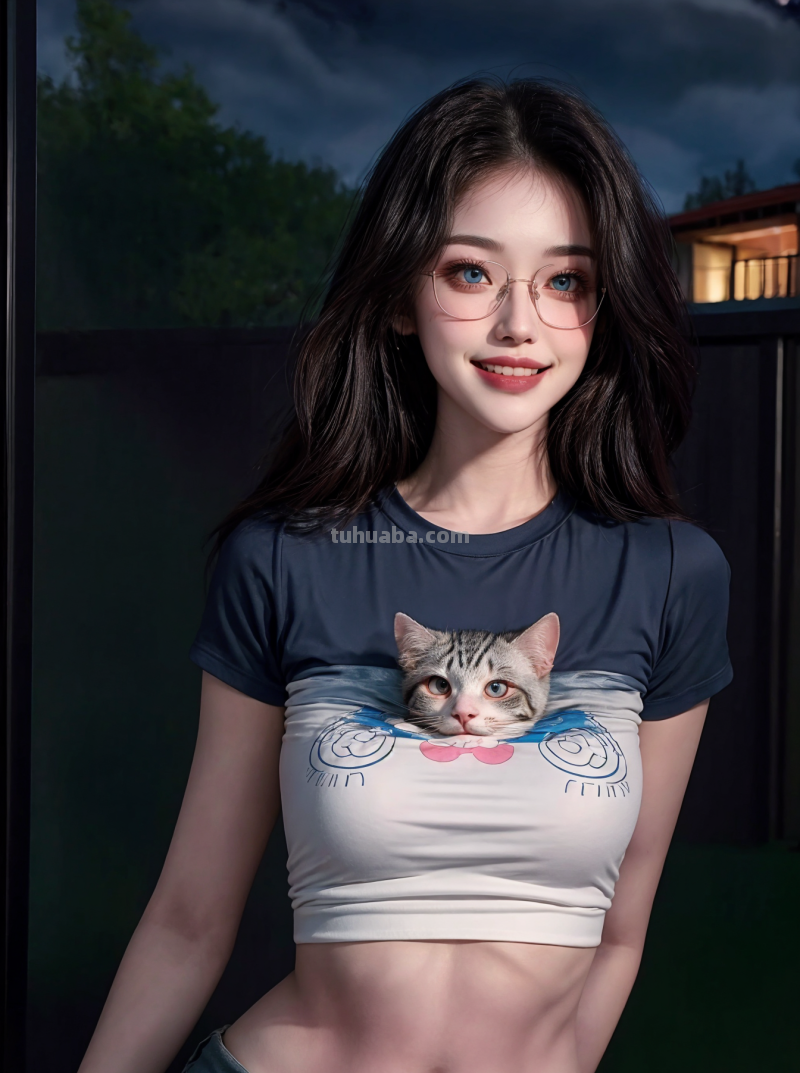 AI绘画之喵喵衣服穿着就是小奶猫咯，谁能不爱呢？