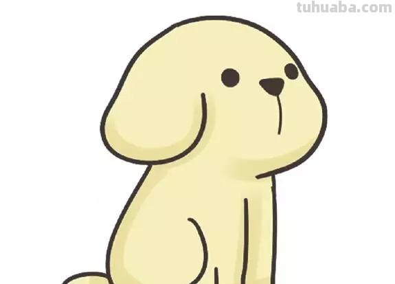 狗狗怎么画简笔画图片 怎么画简笔画可爱的小狗？