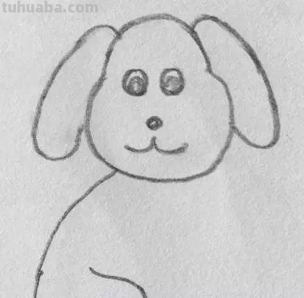 狗狗怎么画简笔画图片 怎么画简笔画可爱的小狗？