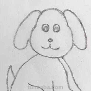 狗狗怎么画简笔画图片 怎么画简笔画可爱的小狗？