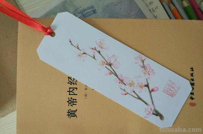 怎么做书签彩铅画 书签怎么做古风彩铅?