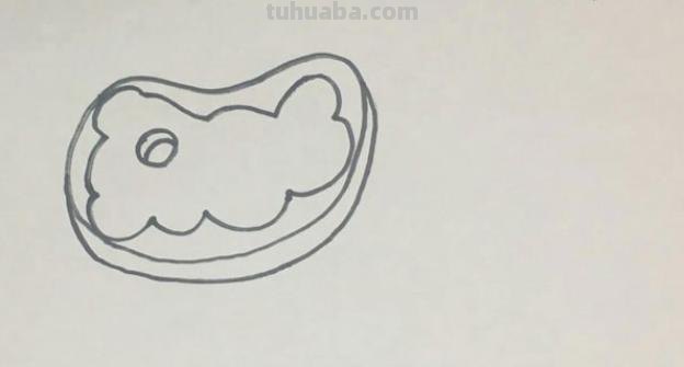 红烧肉怎么画简笔画 肉用简笔画怎么画？
