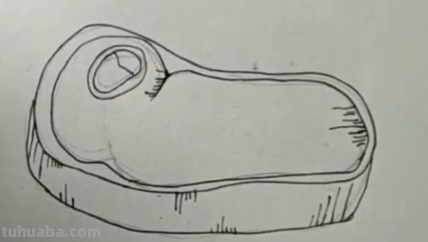 红烧肉怎么画简笔画 肉用简笔画怎么画？