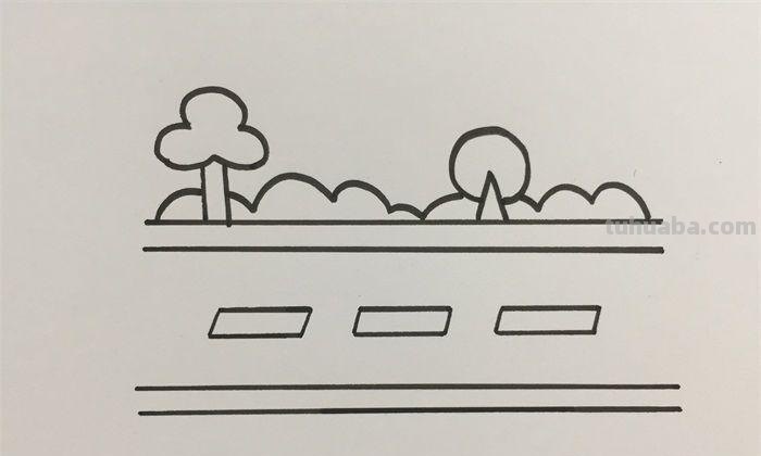 怎么画马路简笔画图片 马路简笔画怎么画?