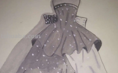 礼服怎么画
