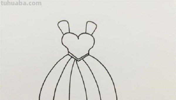 怎么画裙子 晚礼服