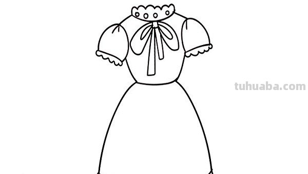怎么画裙子 晚礼服