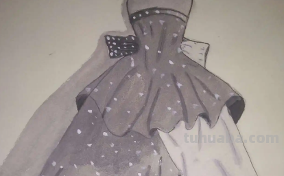 礼服怎么画