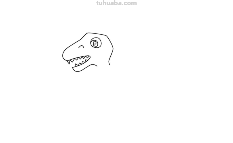 霸王龙怎么画简笔画 画霸王龙最简单的方法？