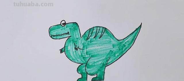 霸王龙怎么画简笔画 画霸王龙最简单的方法？