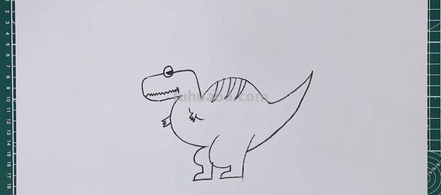 霸王龙怎么画简笔画 画霸王龙最简单的方法？