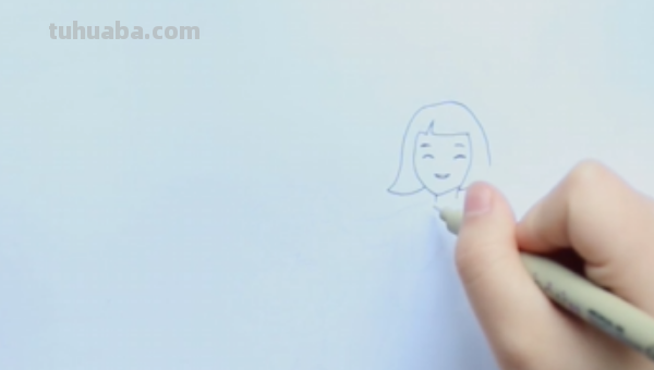 敬爱老师的画怎么画