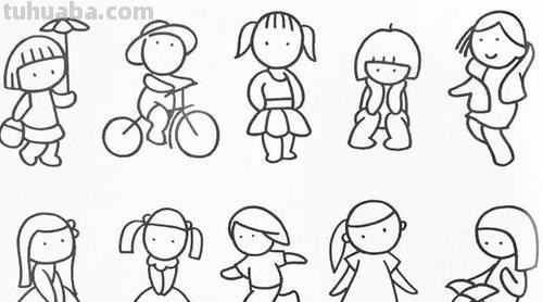 人的身体怎么画简笔画 人怎么画全身简笔画?