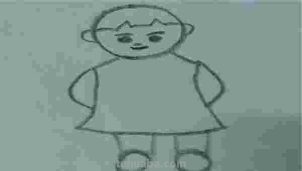 人的身体怎么画简笔画 人怎么画全身简笔画？