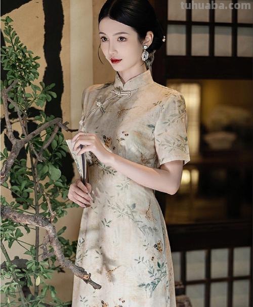 中式旗袍 中式旗袍的特点