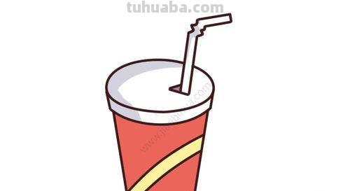饮料怎么画简笔画图片 【可乐简笔画怎么画】可乐的画法?