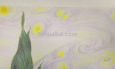 怎么用彩铅画梦幻天空 怎么用彩铅画星空画？