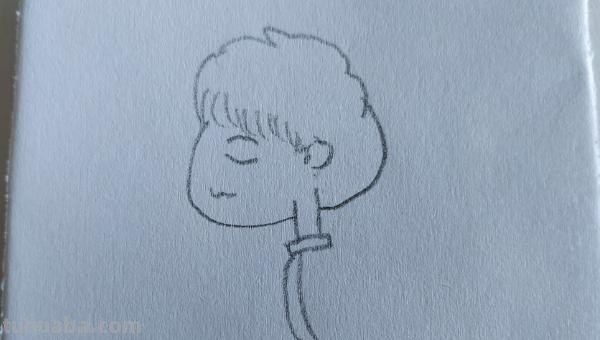 怎么画人物简笔画图片 怎样画简笔画——Q版秦霄贤？
