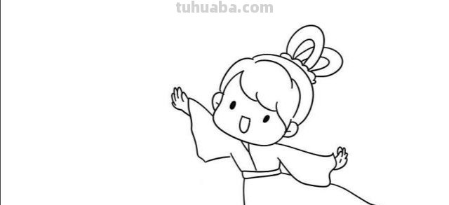 怎么画人物简笔画图片 怎样画简笔画——Q版秦霄贤？