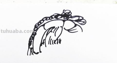 怎么画人物简笔画图片 怎样画简笔画——Q版秦霄贤？