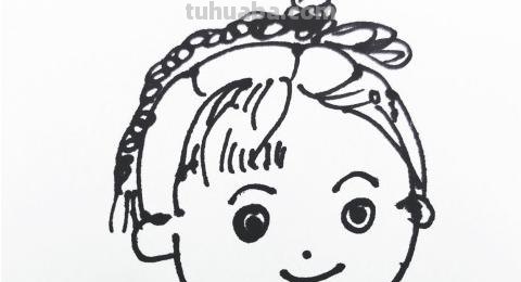 怎么画人物简笔画图片 怎样画简笔画——Q版秦霄贤？