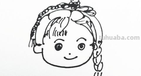 怎么画人物简笔画图片 怎样画简笔画——Q版秦霄贤？