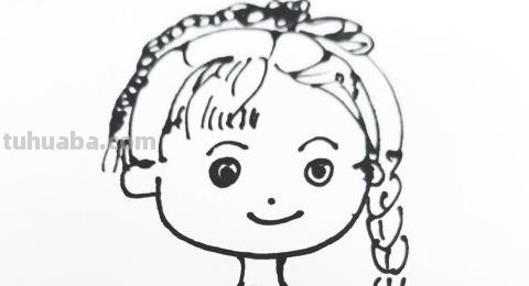 怎么画人物简笔画图片 怎样画简笔画——Q版秦霄贤？
