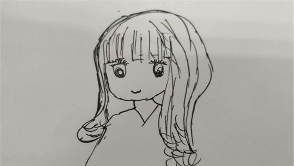 怎么画人物简笔画图片 怎样画简笔画——Q版秦霄贤？