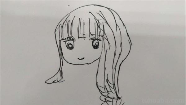 怎么画人物简笔画图片 怎样画简笔画——Q版秦霄贤？