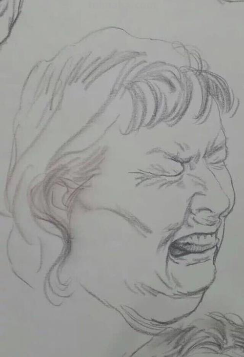 恐速写表情 如何画一张恐怖的画?