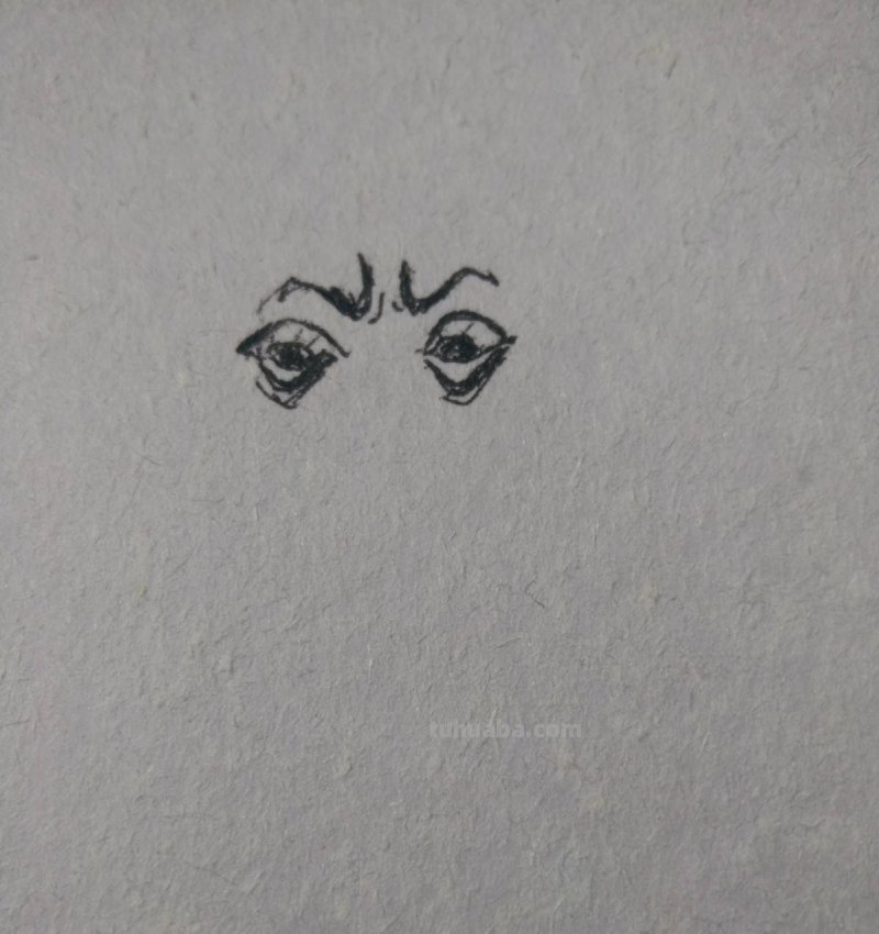 恐速写表情 如何画一张恐怖的画？