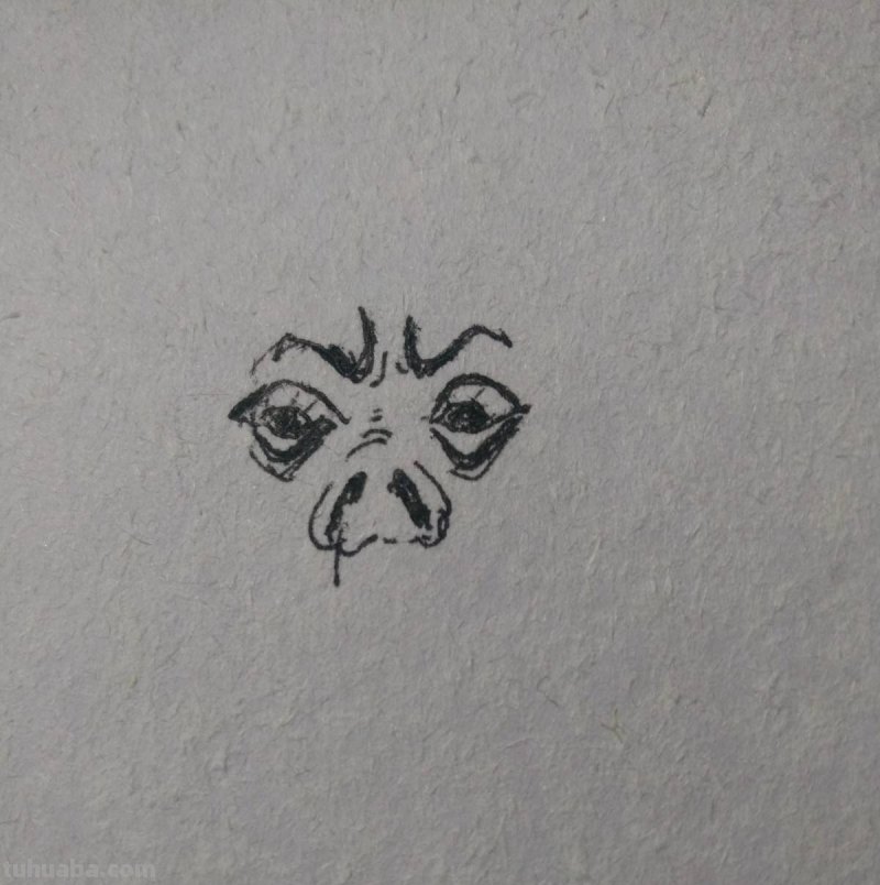 恐速写表情 如何画一张恐怖的画？