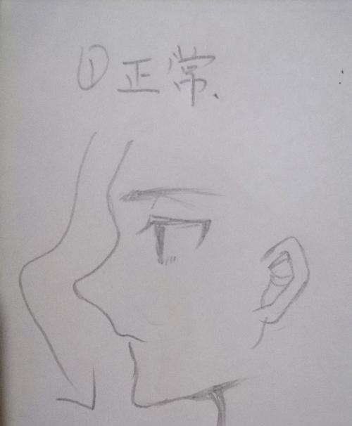 侧脸怎么画简笔画图片 侧脸简笔画？