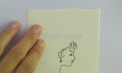 侧脸怎么画简笔画图片 侧脸简笔画？