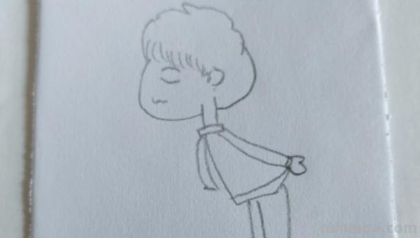 侧脸怎么画简笔画图片 侧脸简笔画？