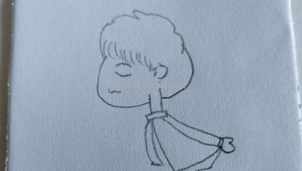 侧脸怎么画简笔画图片 侧脸简笔画？