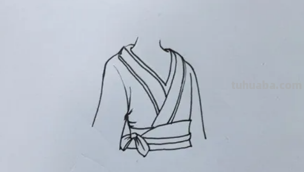 怎么画古装裙子