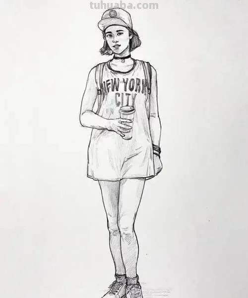 女裁判速写 怎么样才能画一张好的人物速写呢？