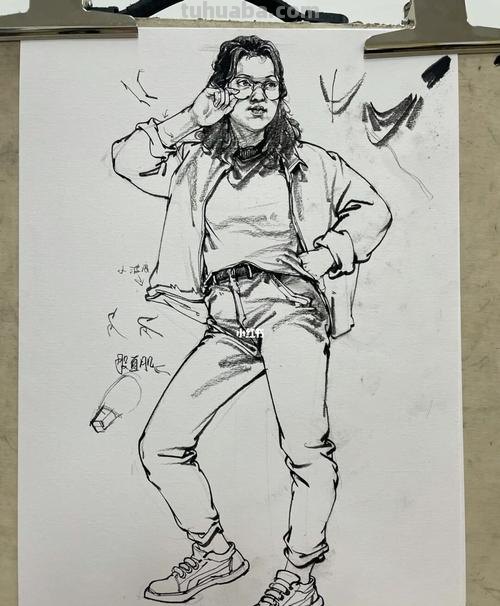 女裁判速写 怎么样才能画一张好的人物速写呢？