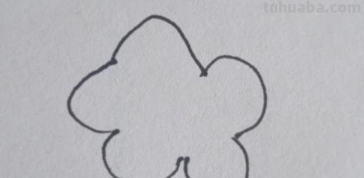大花怎么画简笔画图片 简笔画：如何教小朋友画出美丽的花朵？