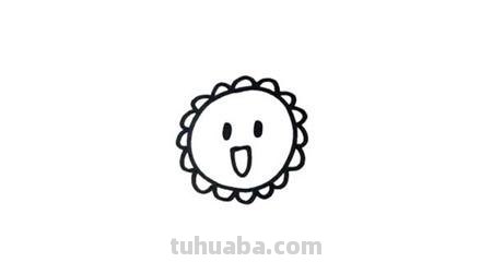 大花怎么画简笔画图片 简笔画：如何教小朋友画出美丽的花朵？
