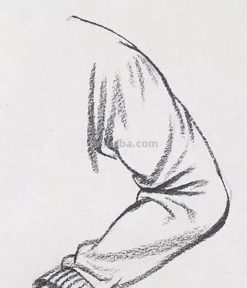 速写画技巧毛衣 速写衣纹褶皱穿插方法?