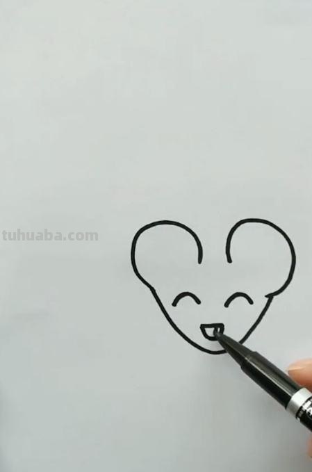 老鼠怎么画简笔画3加2 简笔画——老鼠的几种画法？