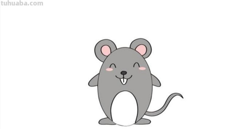 老鼠怎么画简笔画3加2 简笔画——老鼠的几种画法？