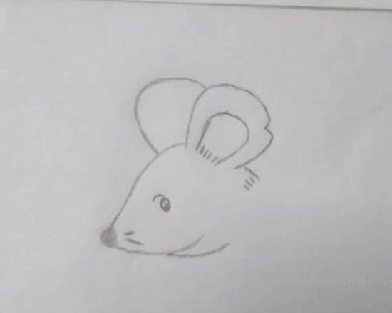 老鼠怎么画简笔画3加2 简笔画——老鼠的几种画法？
