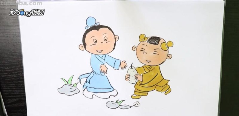 孔融让梨简笔画怎么画 原来孔融让梨让的是哥哥