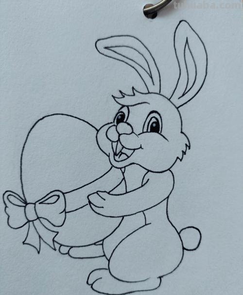 小兔子的简笔画怎么画 最简单的简笔画小兔子怎么画?